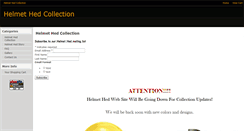 Desktop Screenshot of helmet-hed.com